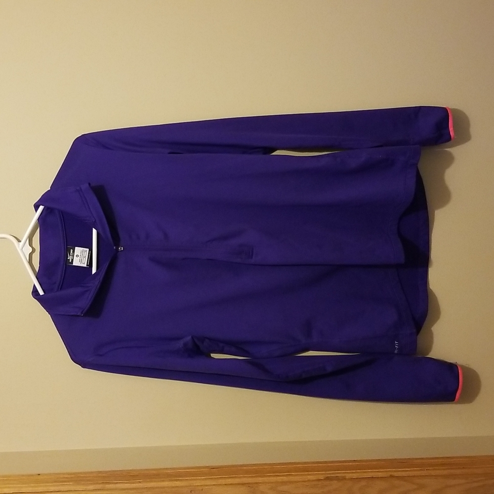 Purple Nike Dri fit pullover